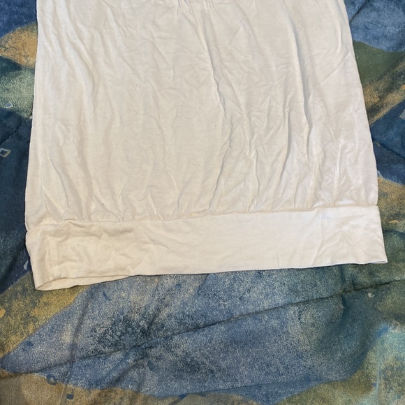 Camaieu Tank Top US Womens 6 White Worn but Good Condition - Picture 4 of 8